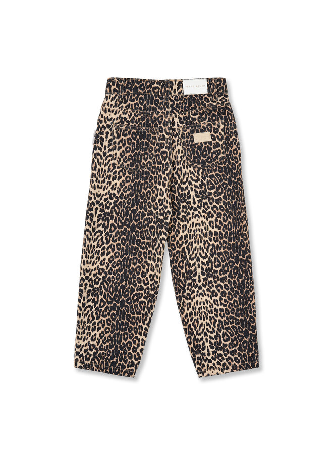Petit Blush - Ballon fit jeans - Leopard AOP