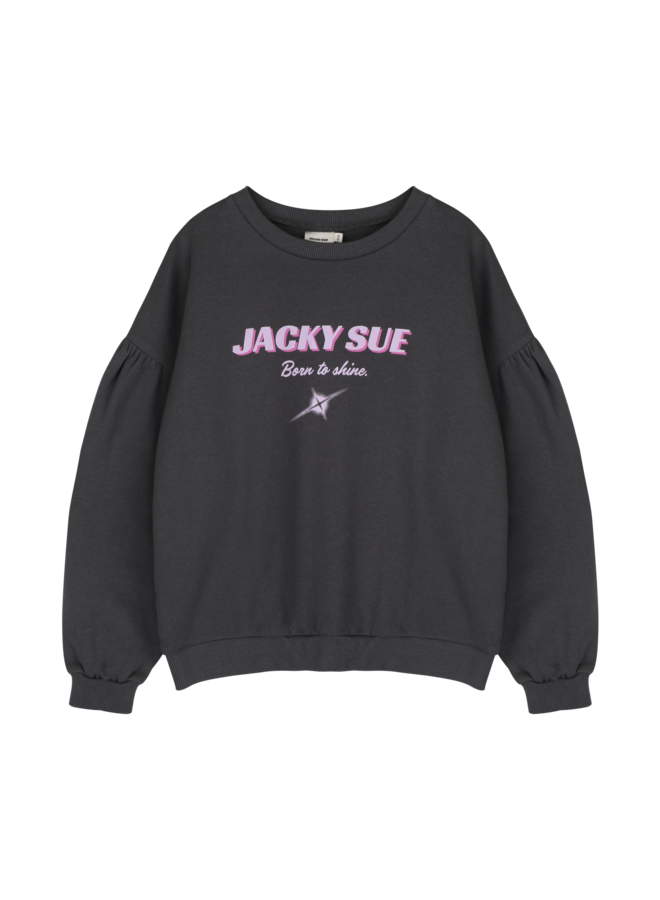 Jacky Sue - Shine sweater - Dark grey