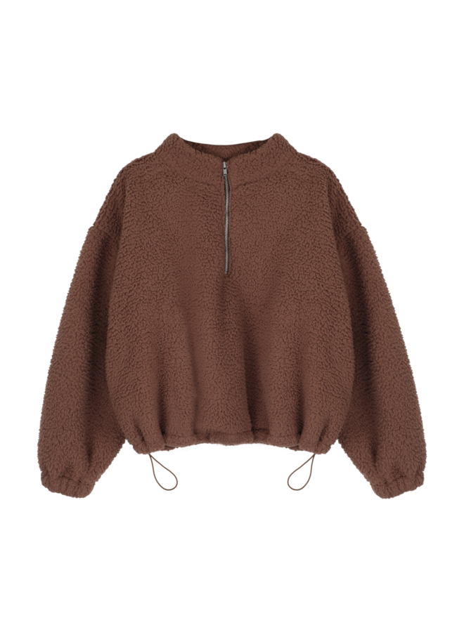 Teddy sweater - Fuffy chocolate