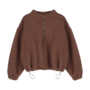 Jacky Sue - Teddy sweater - Fuffy chocolate