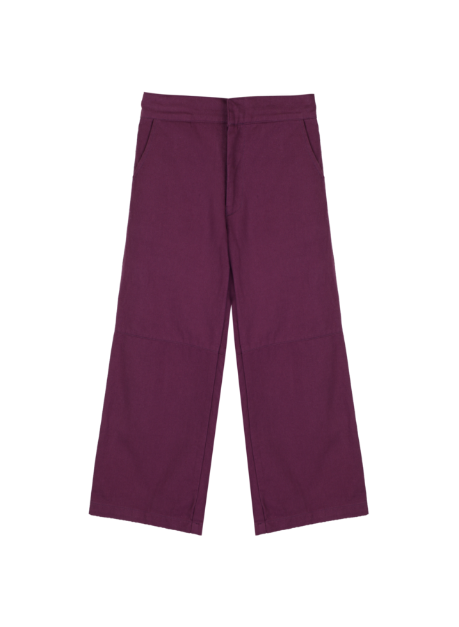 Lena pants - Deep burgundy
