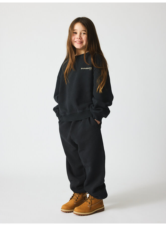 brunobruno nation - Norah sweatshirt - Jet black