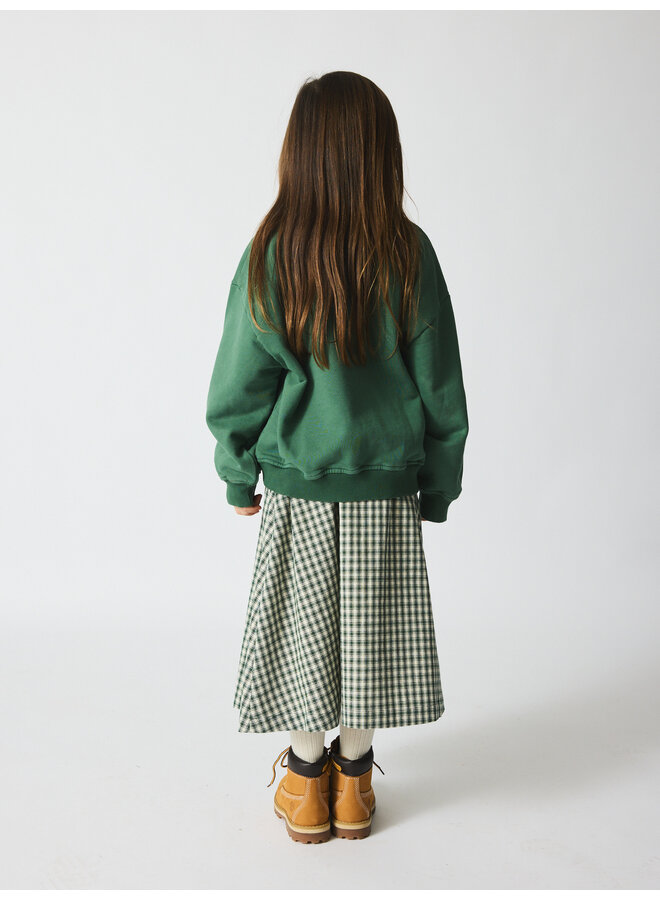 brunobruno nation - Norah sweatshirt - Myrtle green