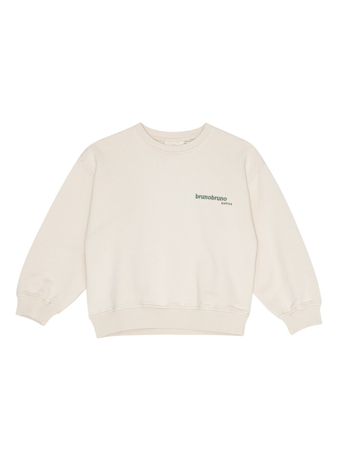brunobruno nation - Norah embr sweatshirt - Rainy day
