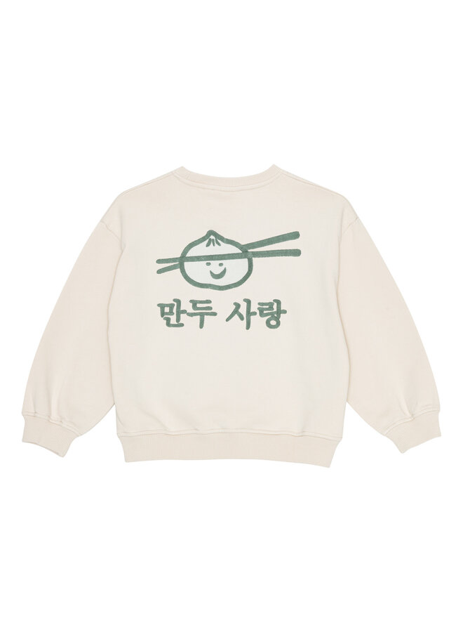 brunobruno nation - Norah embr sweatshirt - Rainy day