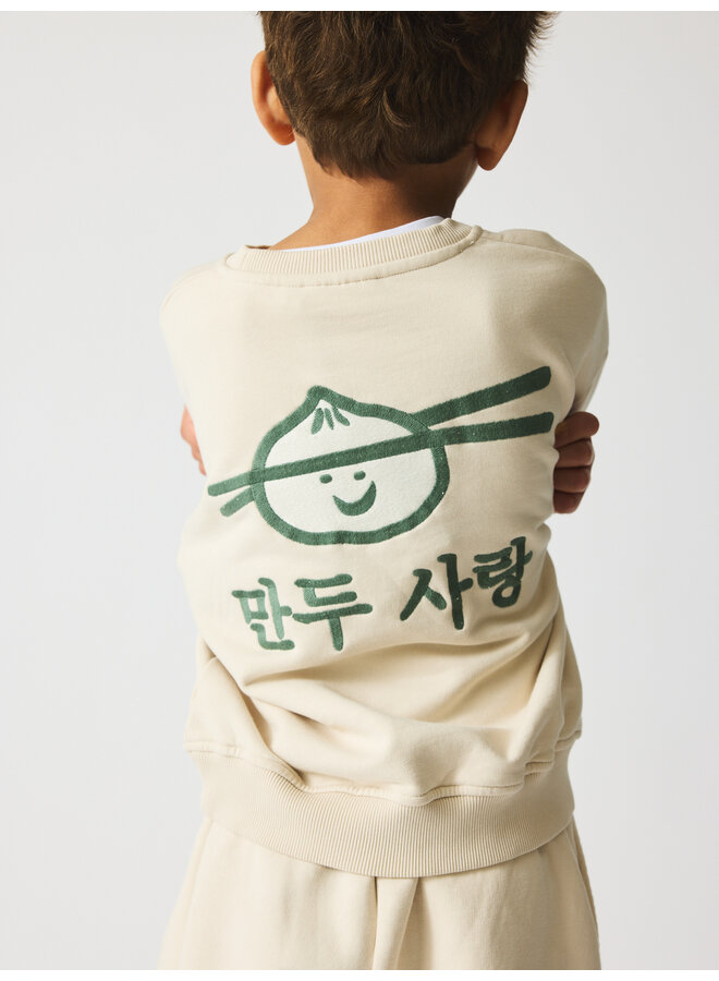 brunobruno nation - Norah embr sweatshirt - Rainy day