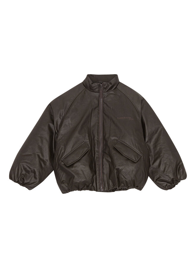 brunobruno nation - Yuri puffer jacket - Major brown