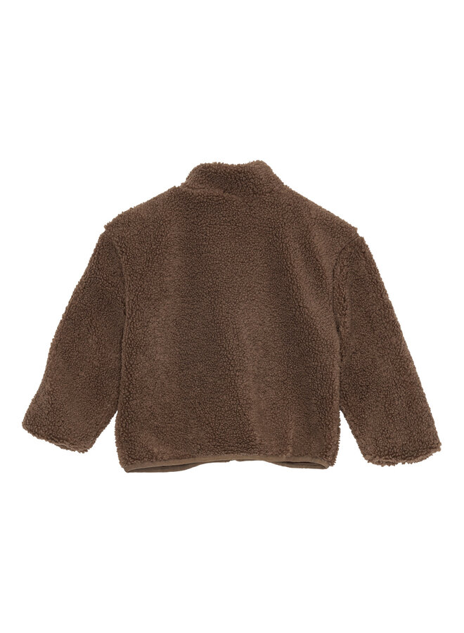 brunobruno nation - Rori teddy jacket - Major brown