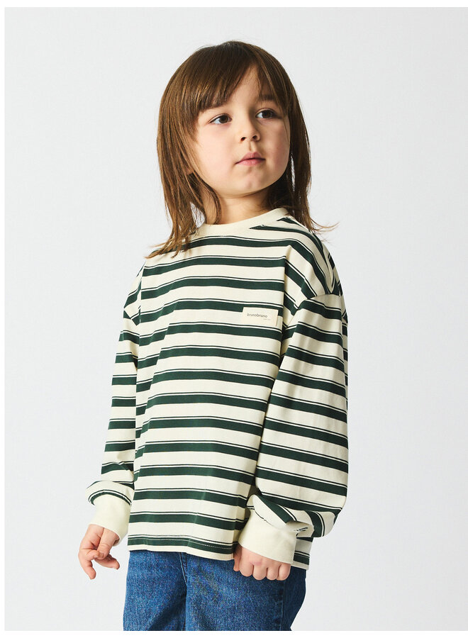brunobruno nation - Mira t-shirt - Myrtle jersey stripe