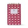 DesignWorks Ink - Tulip twin wire notepad - Pinwheel pink