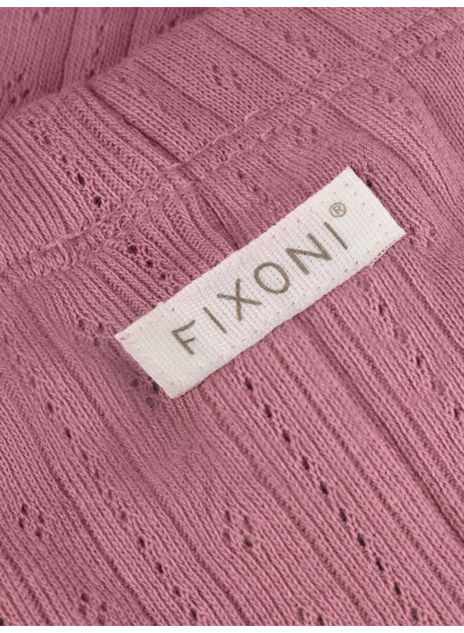 Fixoni - Leggings pointelle - Nostalgia rose
