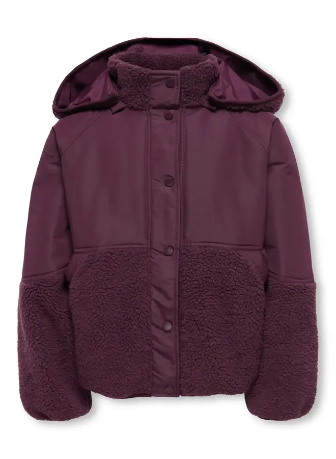 Nomi teddy mix jacket - Winetasting