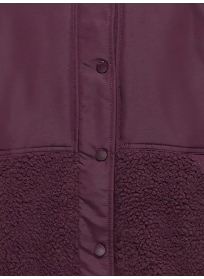 Kids Only - Nomi teddy mix jacket - Winetasting