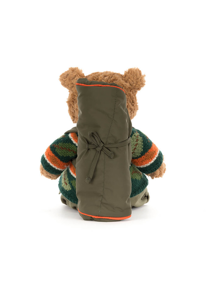 Jellycat - Bartholomew bear hiking outfit
