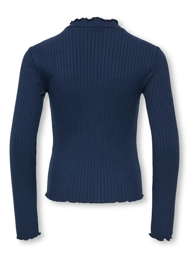 Kids Only - Fransiska high-neck top - Navy blazer