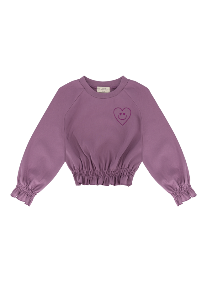 The littlecuties - Top Ivory - Old lilac