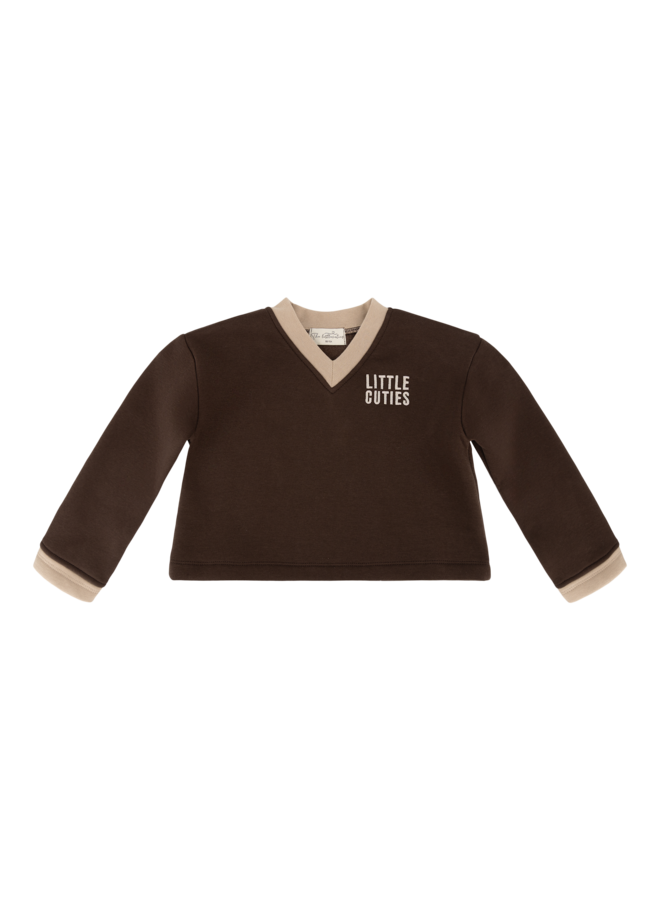 The littlecuties - Shirt Mika - Chocolate brown