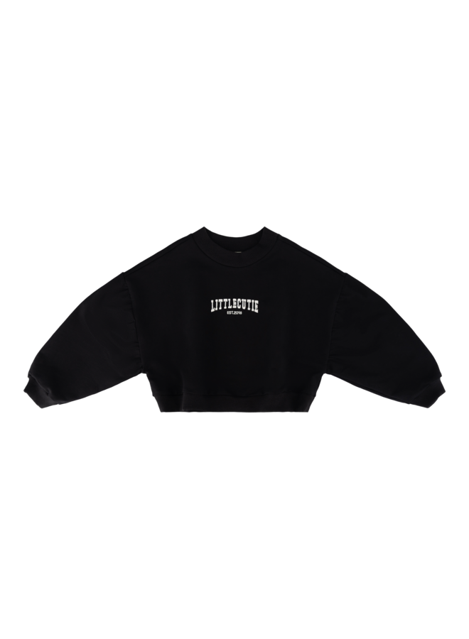 Cropped sweater Storm - Black