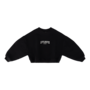 The littlecuties - Cropped sweater Storm - Black