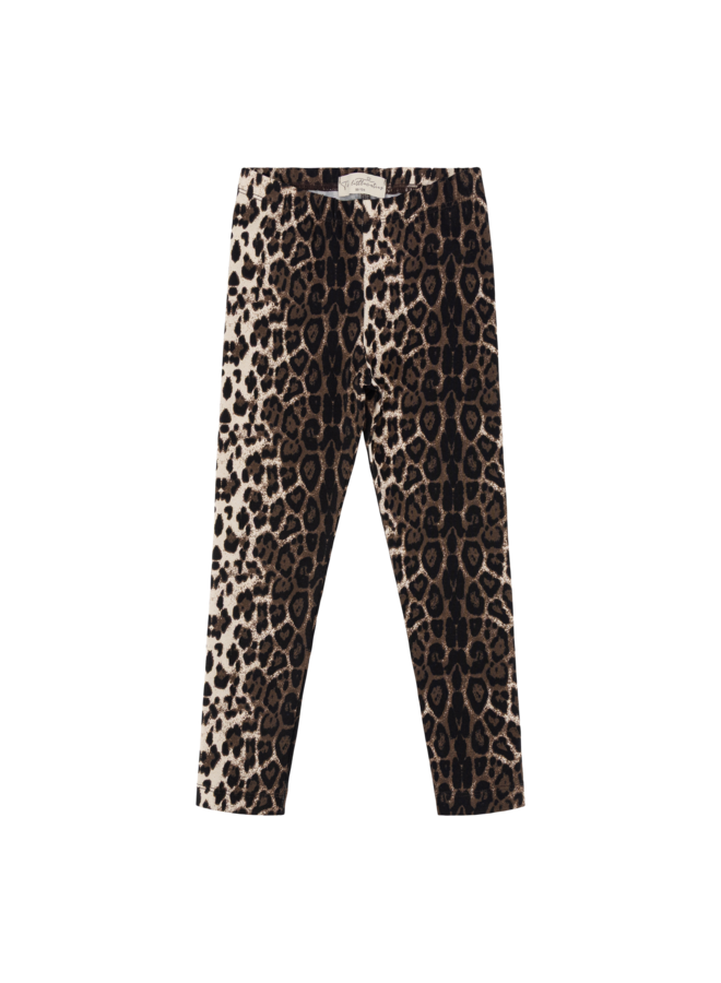 Legging - Caramel brown leopard
