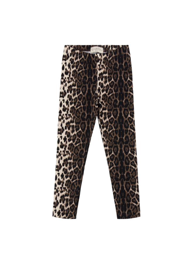 The littlecuties - Legging - Caramel brown leopard