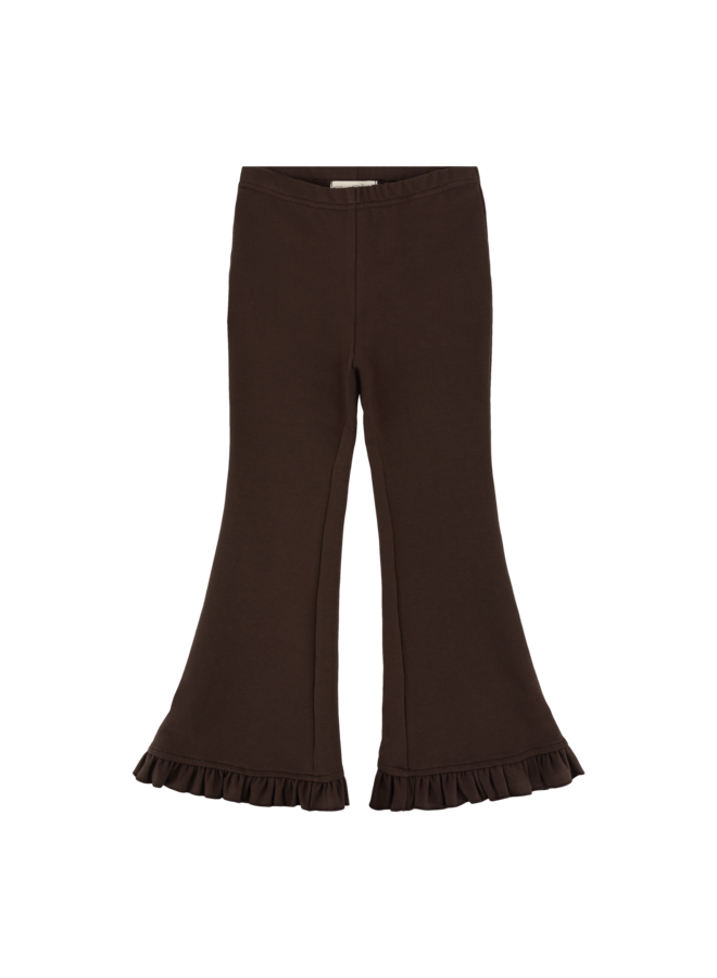 Flarepants Louann - Chocolate brown