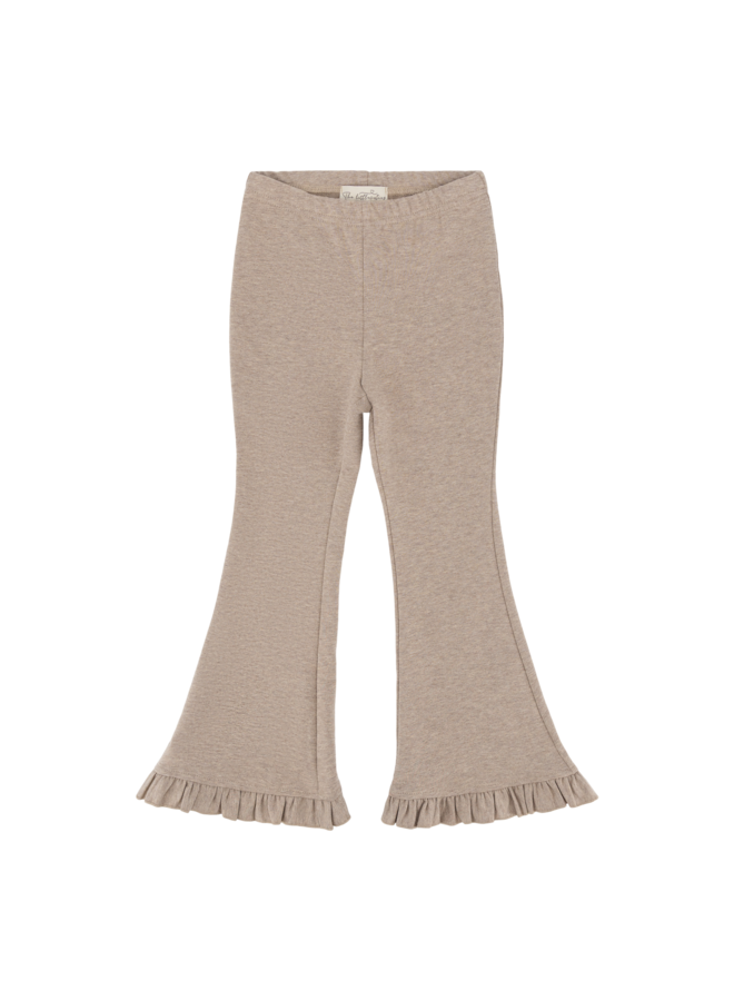 Flarepants Louann - Beige melange