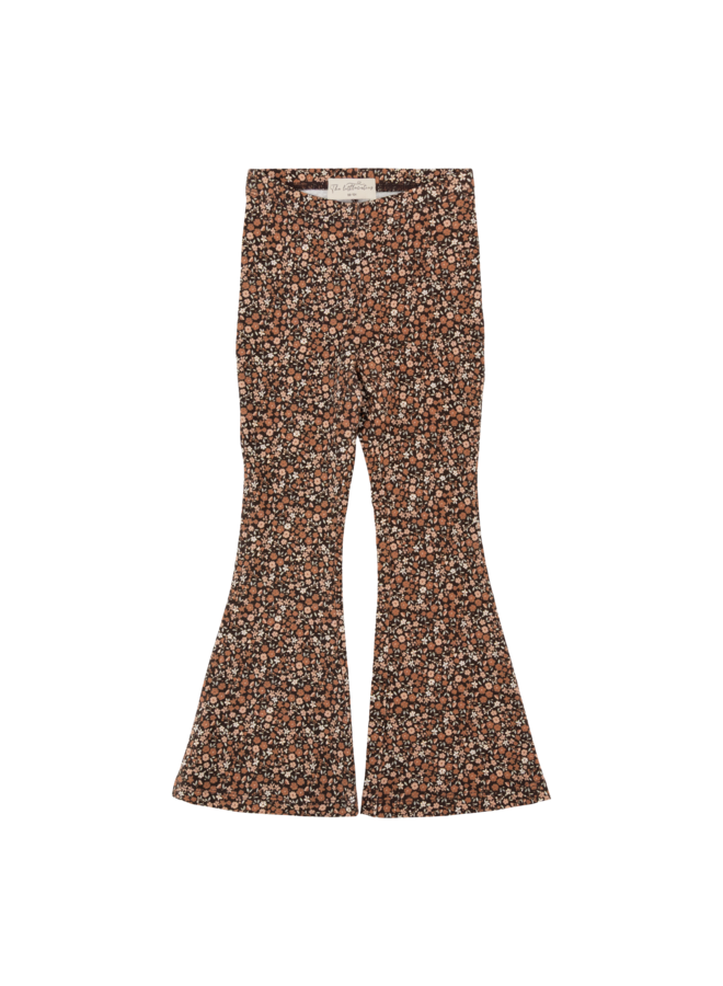 Flarepants - Wild flowers brown