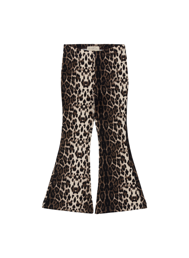Flarepants - Caramel brown leopard