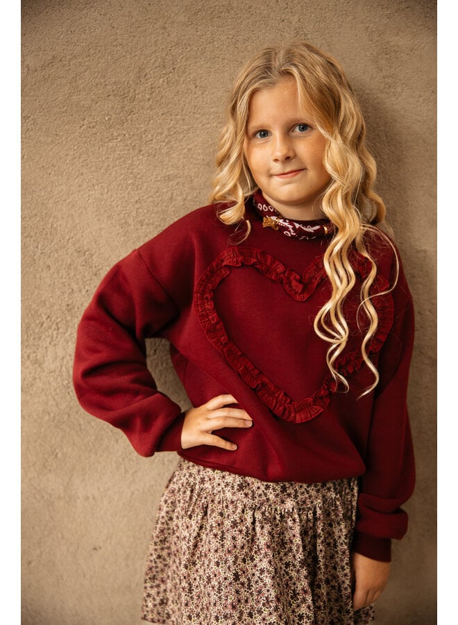 The littlecuties - Sweater dream - Bordeaux