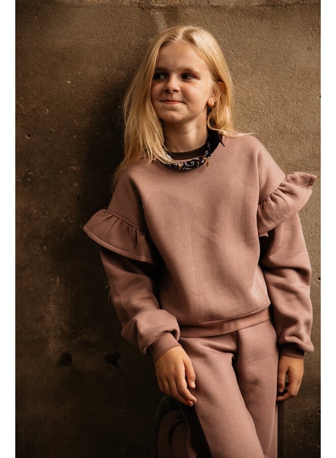 The littlecuties - Sweater Loe - Old mauve