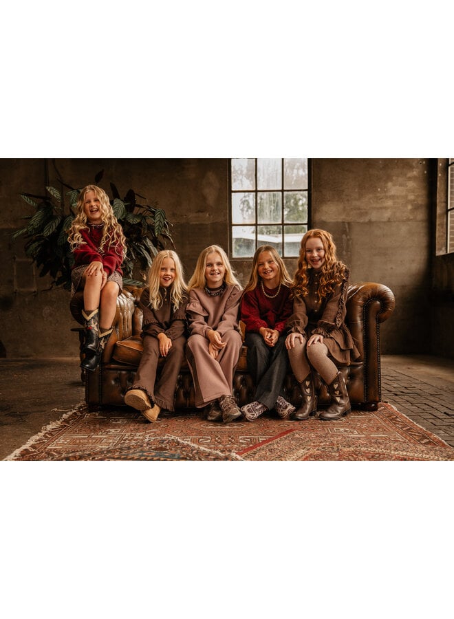 The littlecuties - Sweater Loe - Old mauve