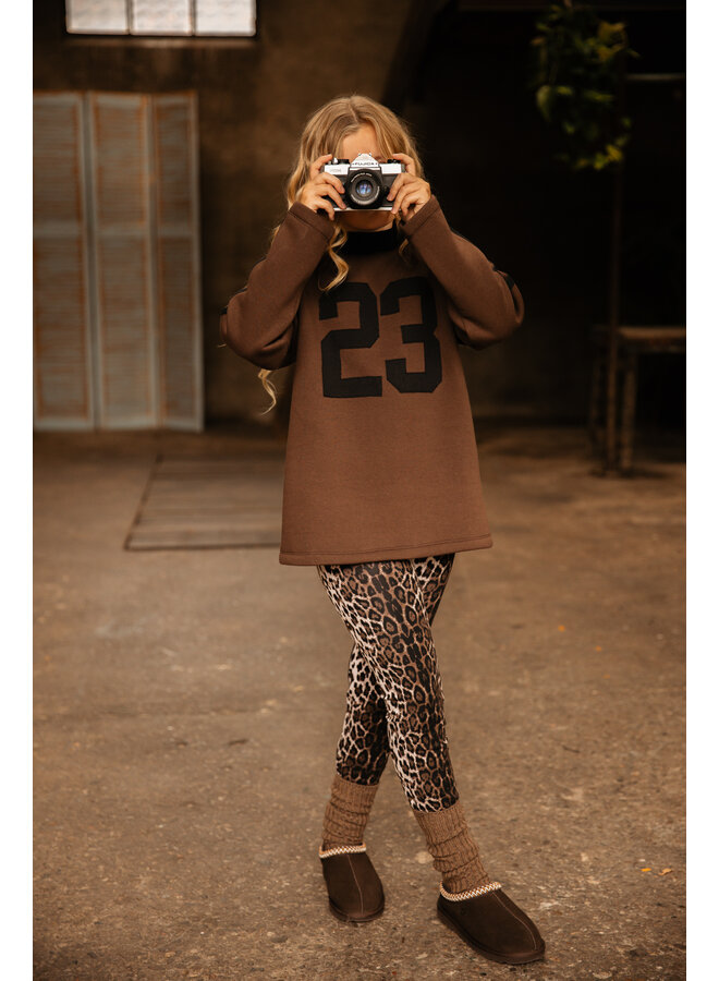 The littlecuties - Tunic Jess - Chocolate brown