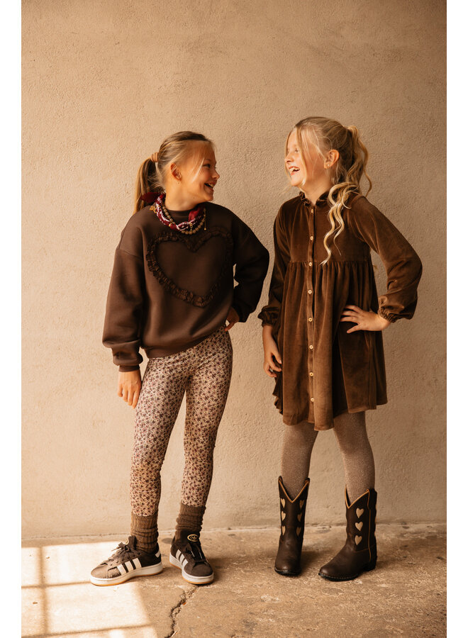 The littlecuties - Dress Victoria - Brown