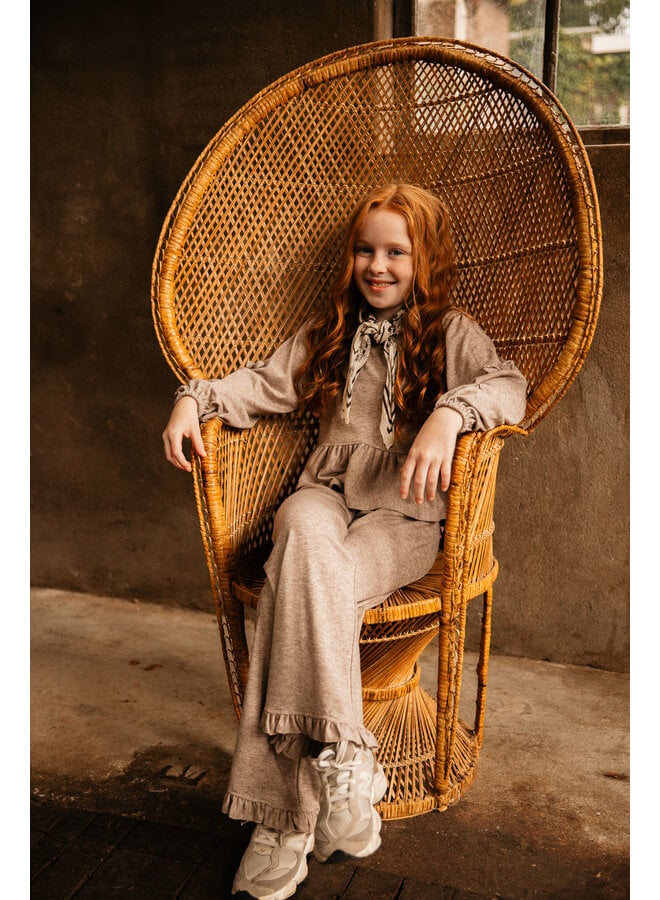 The littlecuties - Top Sienna - Beige melange