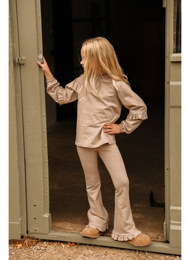 The littlecuties - Shirt Malana - Beige melange
