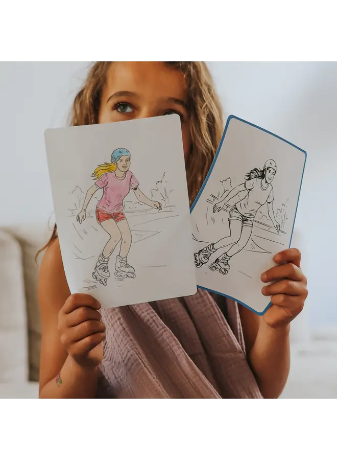 Kidywolf - Kidydraw-pad refill - Sports 8+