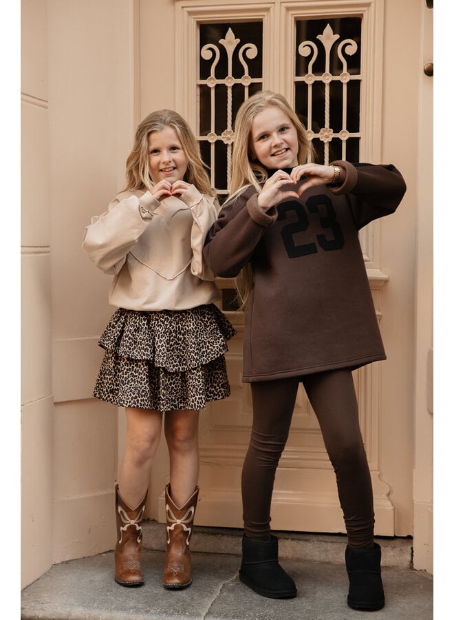The littlecuties - Legging - Chocolate brown