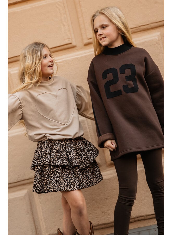 The littlecuties - Legging - Chocolate brown