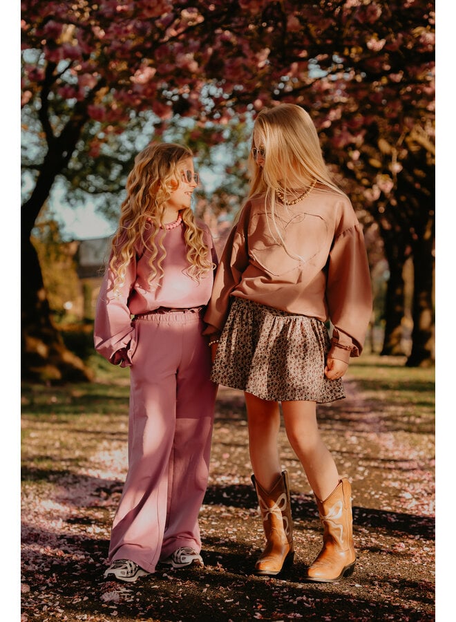 The littlecuties - Sweater Beau - Old mauve