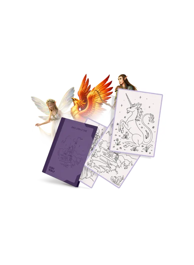 Kidydraw-pad refill - Once upon a time 8+