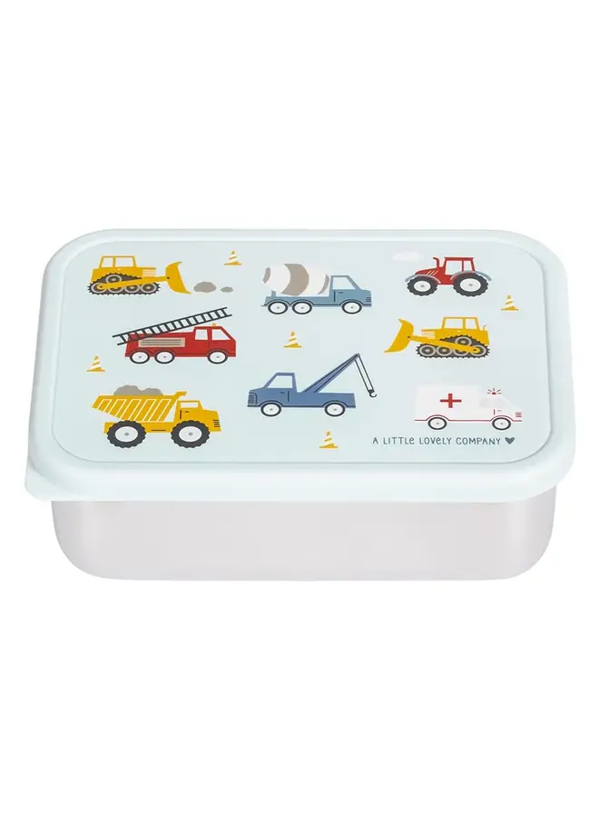 A Little Lovely Company - RVS lunch box - Voertuigen
