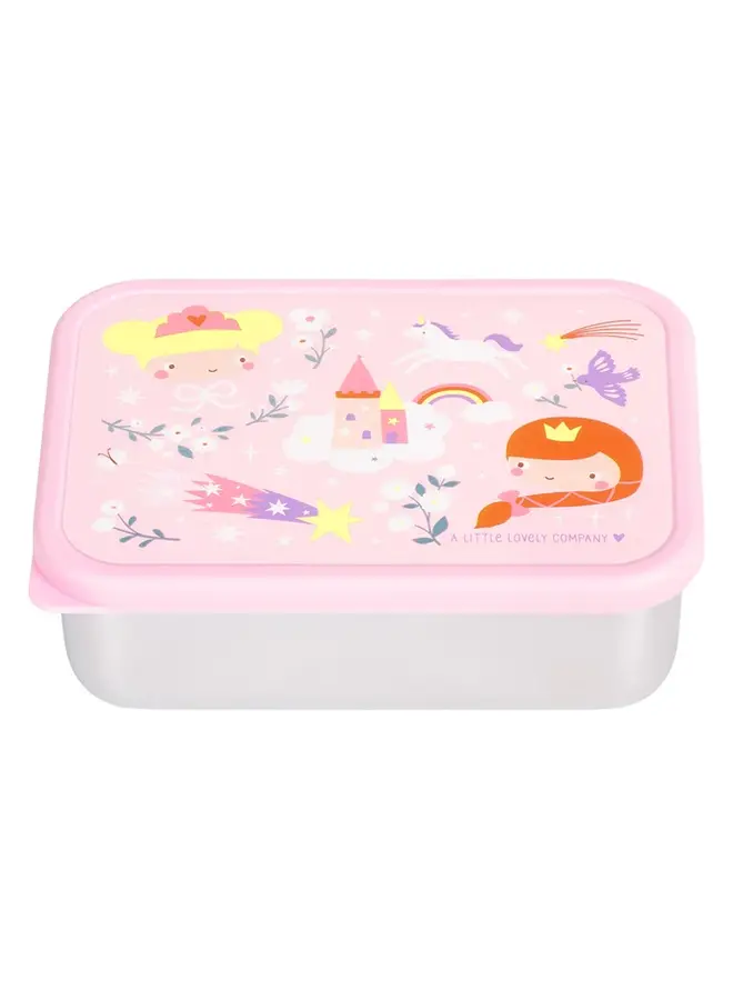A Little Lovely Company - RVS lunch box - Prinsessen