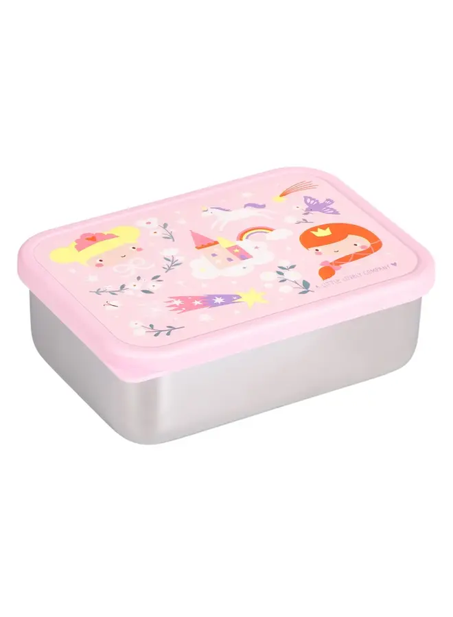 A Little Lovely Company - RVS lunch box - Prinsessen