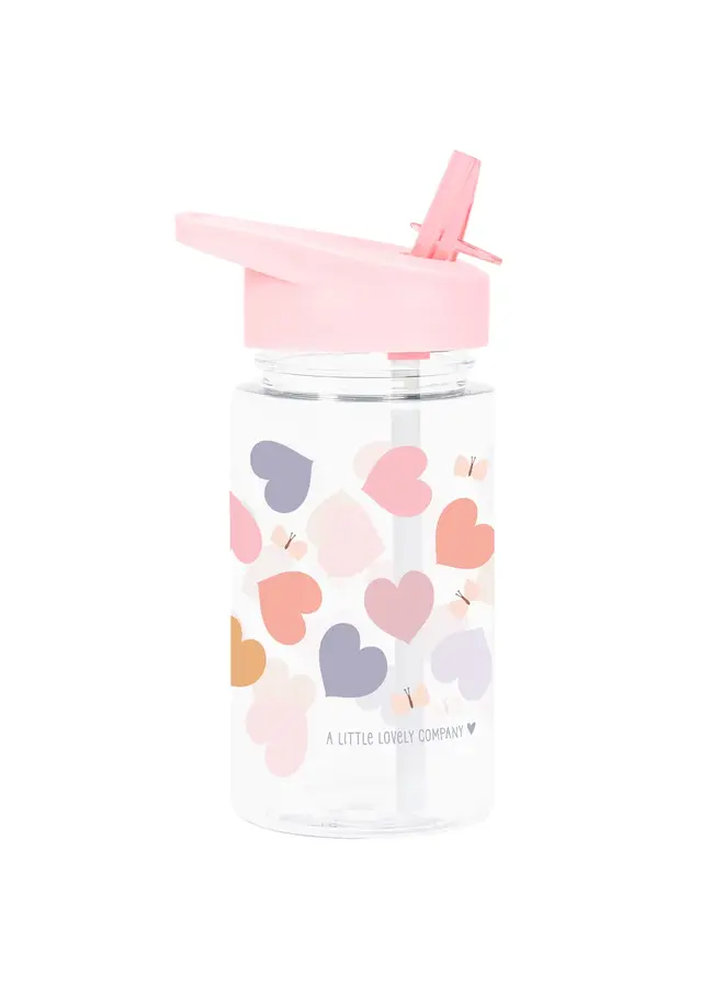 A Little Lovely Company - Drinkfles - Hartjes