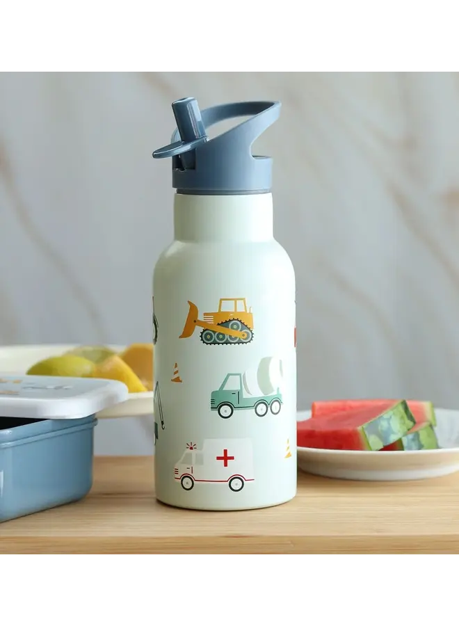 A Little Lovely Company - RVS drinkfles - Voertuigen