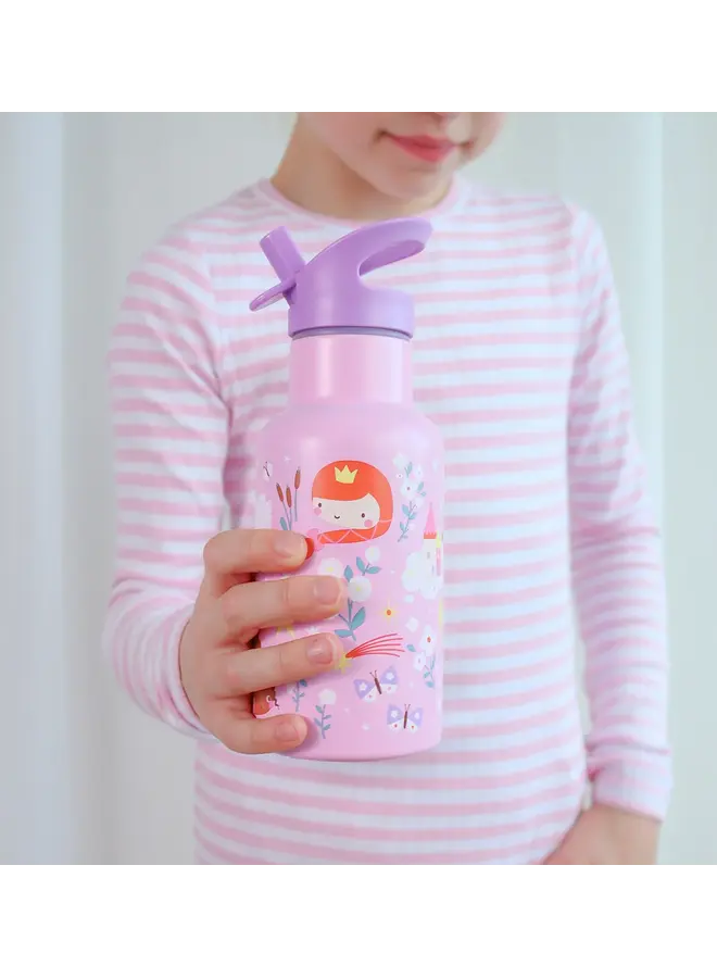 A Little Lovely Company - RVS drinkfles - Prinsessen