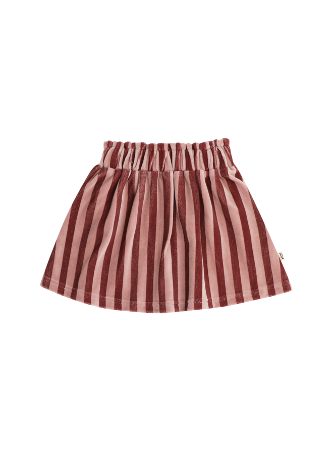 House of Jamie - Skater skirt - Ruby stripes