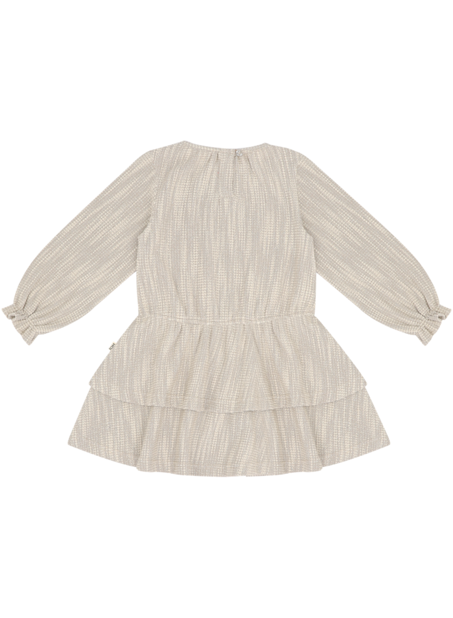 House of Jamie - Ruffled dress - Sandshell glamour