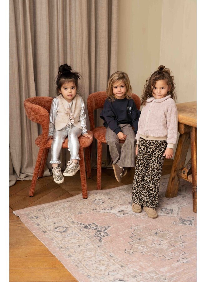 House of Jamie - Flared pants - Leopard moonlight